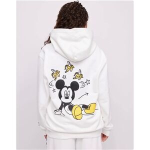 Samii Ryan x Disney Mickey Mouse Hoodie‎ Sweatshirt White Size Small